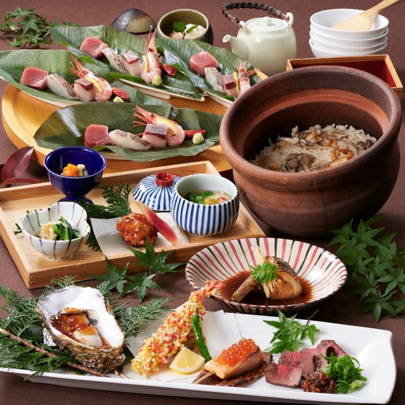 Japanese dishes and clay-pot rice at Washoku and Sake EN Ikebukuro PARCO