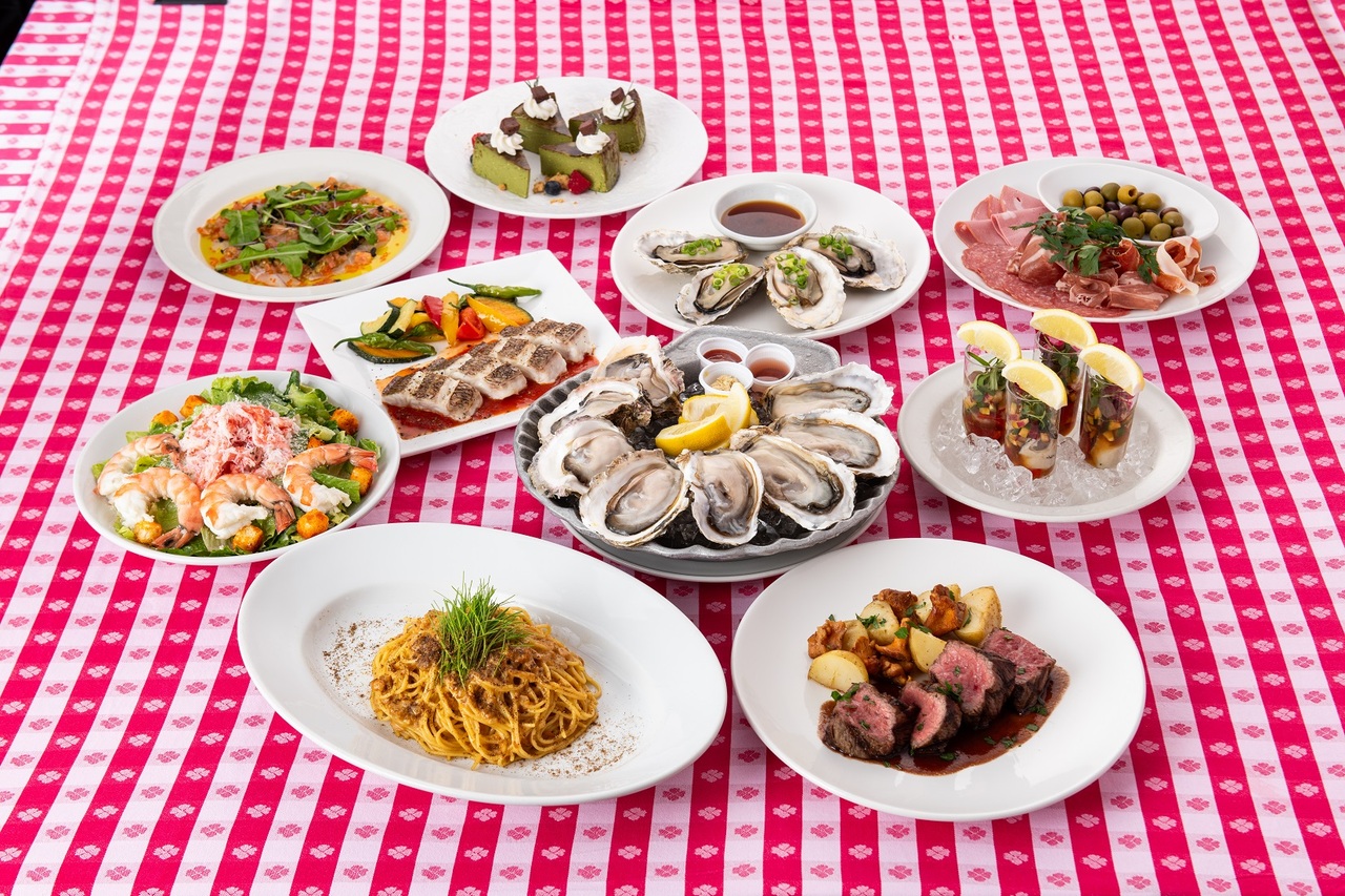 Oysters and seafood at Grand Central Oyster Bar Shinagawa